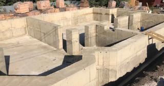 Фундамент с цокольным этажом под ключ заказать в Шебекино - фундамент цокольный этаж под ключ цена от 7166 руб за м2