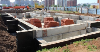 Фундаменты промышленных зданий в Шебекино цена от 24569 руб. - заказать строительство фундамента промздания под стальные колонны
